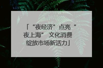 “夜经济”点亮“夜上海” 文化消费绽放市场新活力
