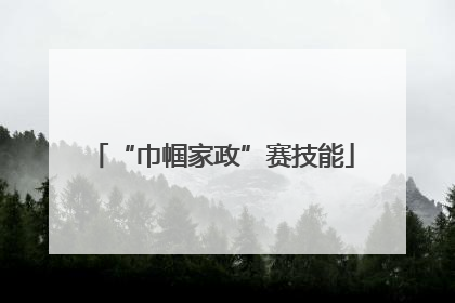 “巾帼家政”赛技能