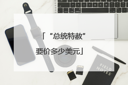 “总统特赦”要价多少美元