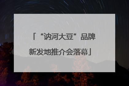 “讷河大豆”品牌新发地推介会落幕