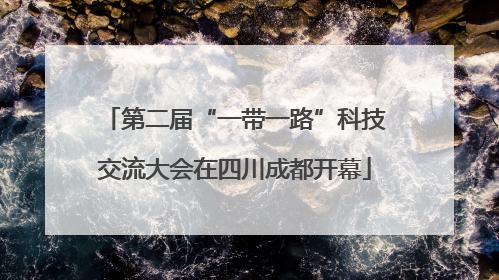 第二届“一带一路”科技交流大会在四川成都开幕