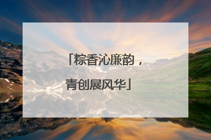 粽香沁廉韵，青创展风华