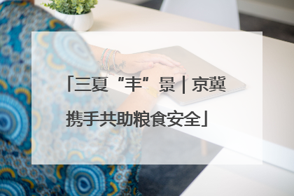 三夏“丰”景｜京冀携手共助粮食安全