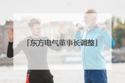 东方电气董事长调整