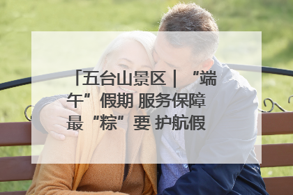 五台山景区｜“端午”假期 服务保障最“粽”要 护航假期“不打烊”