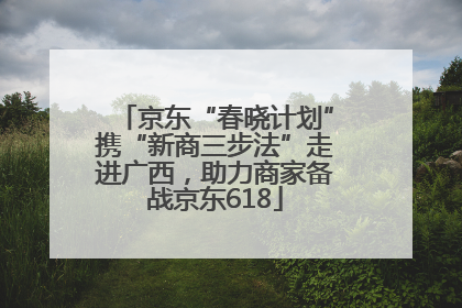 京东“春晓计划”携“新商三步法”走进广西，助力商家备战京东618