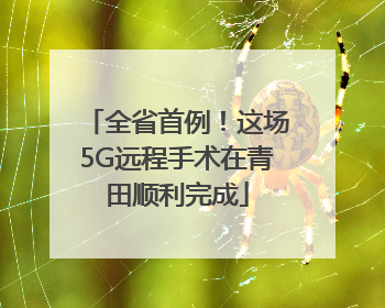 全省首例！这场5G远程手术在青田顺利完成
