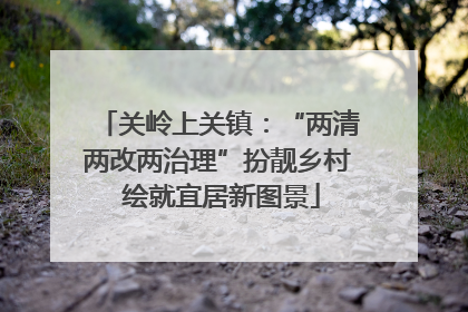 关岭上关镇：“两清两改两治理”扮靓乡村 绘就宜居新图景