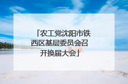 农工党沈阳市铁西区基层委员会召开换届大会