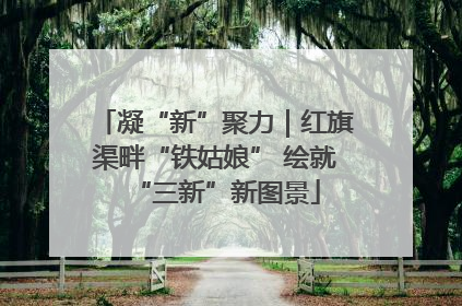 凝“新”聚力｜红旗渠畔“铁姑娘” 绘就“三新”新图景