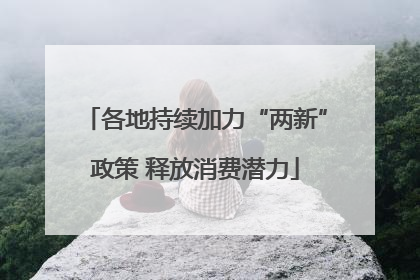 各地持续加力“两新”政策 释放消费潜力