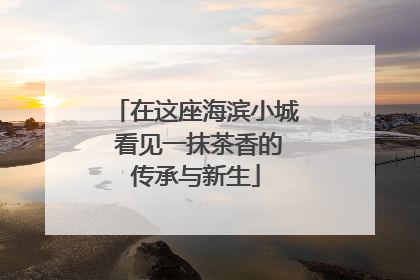 在这座海滨小城 看见一抹茶香的传承与新生