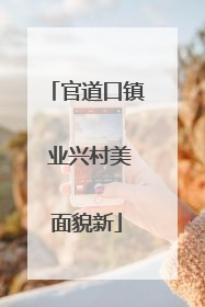 官道口镇 业兴村美面貌新