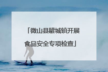微山县驩城镇开展食品安全专项检查