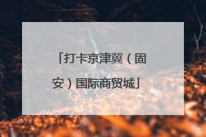 打卡京津冀（固安）国际商贸城