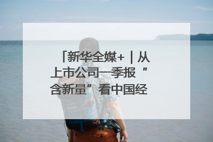 新华全媒+｜从上市公司一季报“含新量”看中国经济发展向“新”