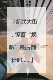 新民大街，惊喜“焕新”最后倒计时……