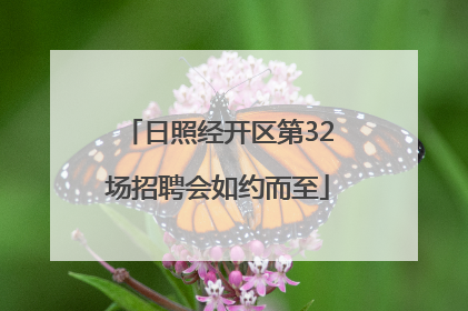 日照经开区第32场招聘会如约而至