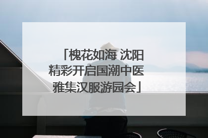 槐花如海 沈阳精彩开启国潮中医雅集汉服游园会