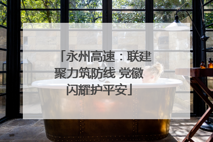 永州高速：联建聚力筑防线 党徽闪耀护平安