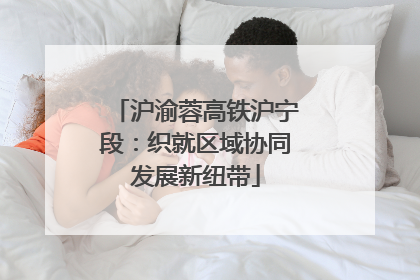 沪渝蓉高铁沪宁段：织就区域协同发展新纽带