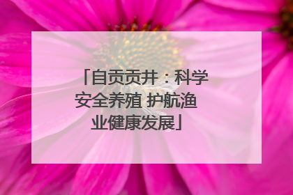 自贡贡井：科学安全养殖 护航渔业健康发展