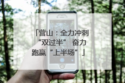 营山：全力冲刺“双过半” 奋力跑赢“上半场”