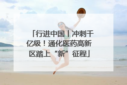 行进中国丨冲刺千亿级！通化医药高新区踏上“新”征程