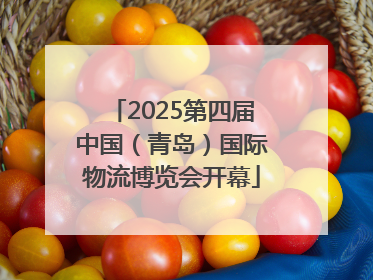 2025第四届中国（青岛）国际物流博览会开幕